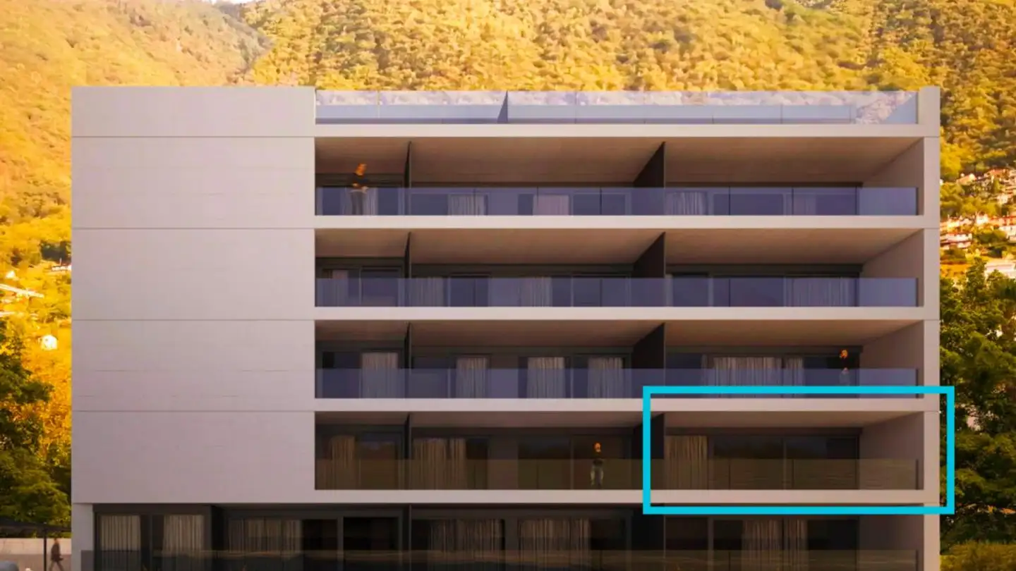 Wohnung kaufen - Via Mezzaro 17, 6648 Minusio