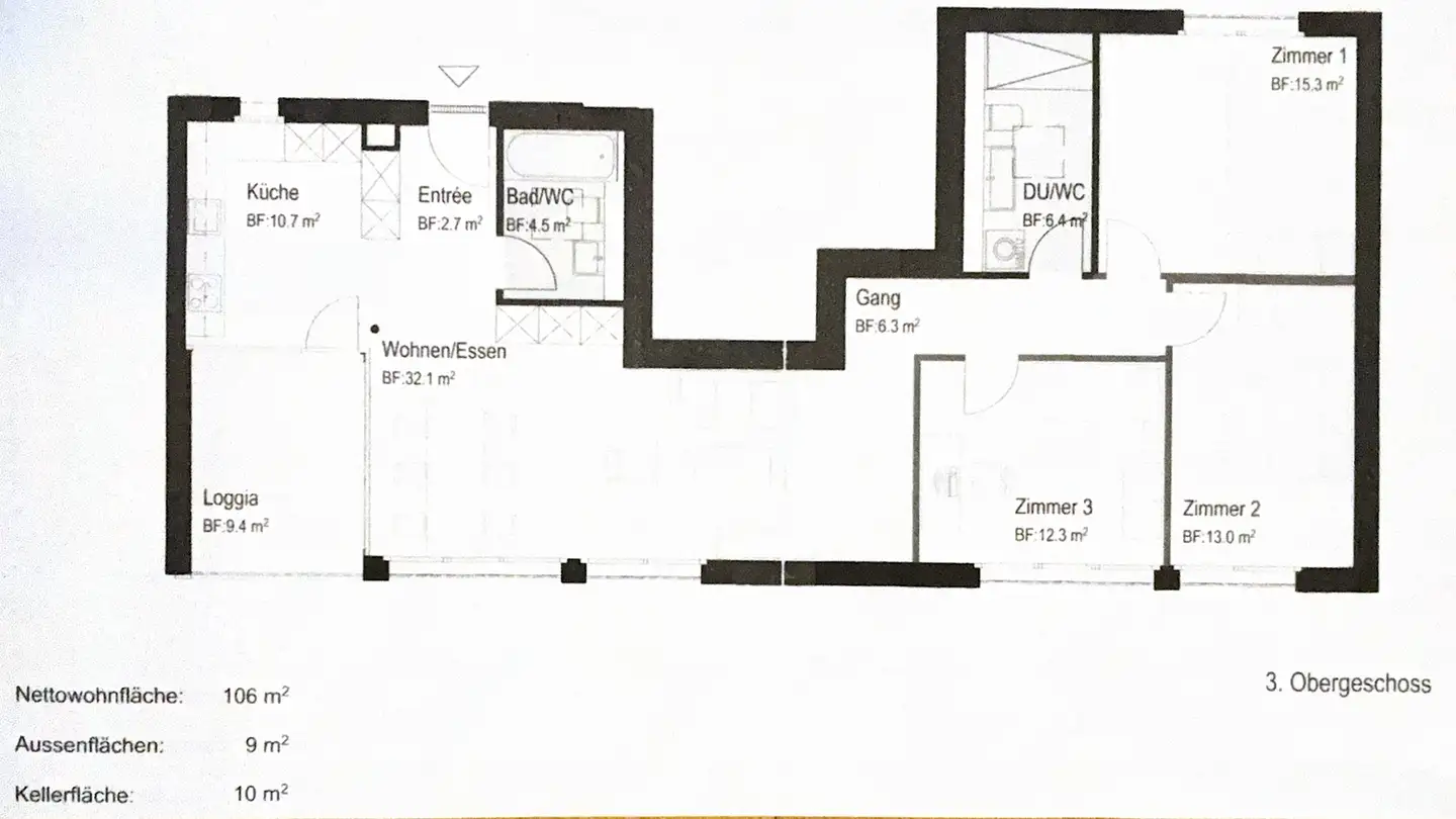 Wohnung mieten - Dammweg 2, 5200 Brugg AG - Foto 4
