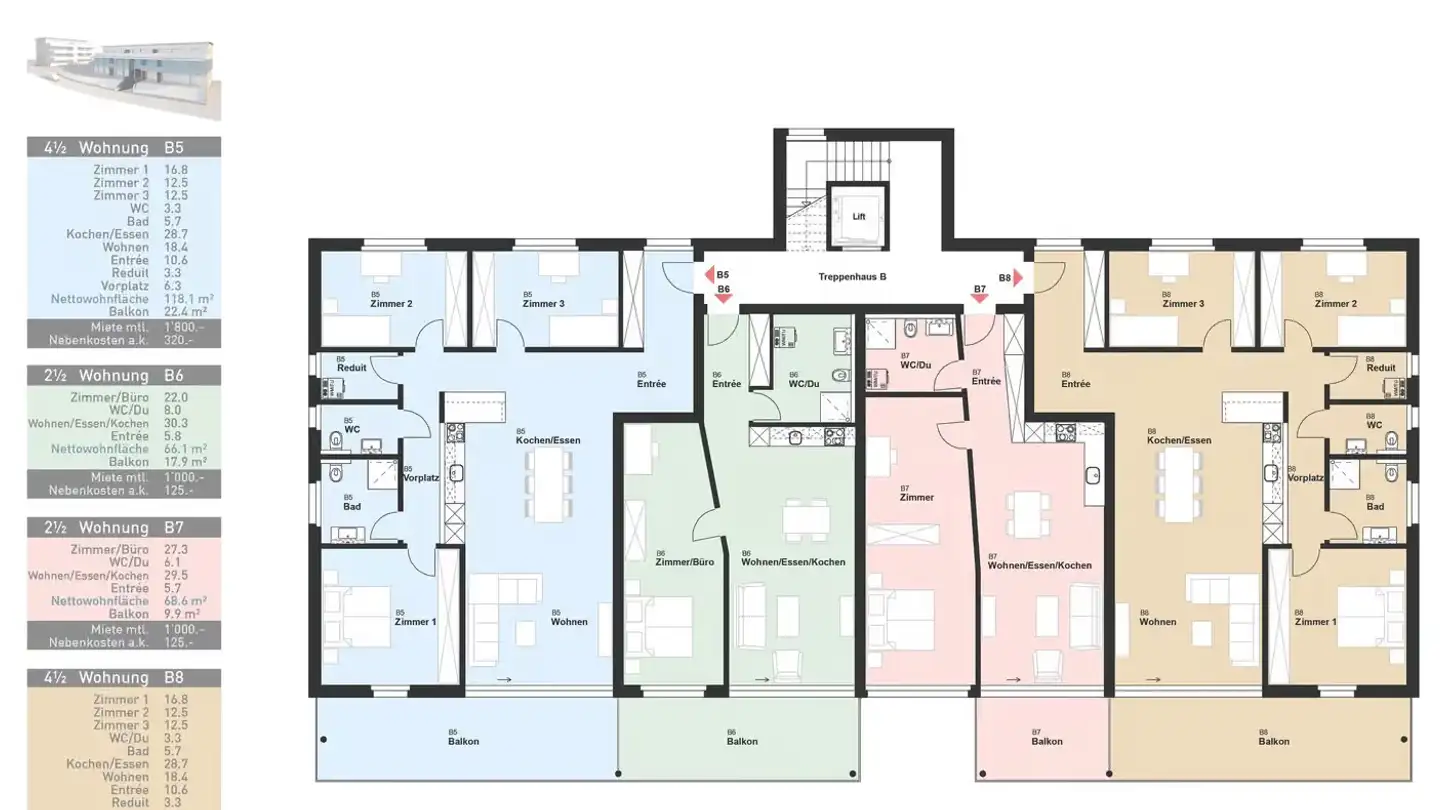 Appartement à louer - Büelstrasse 635, 4716 Welschenrohr - Photo 3