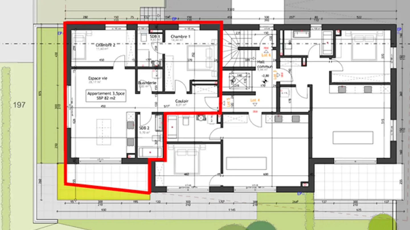 Apartment for rent - Route De Chamblioux 21, 1763 Granges-Paccot