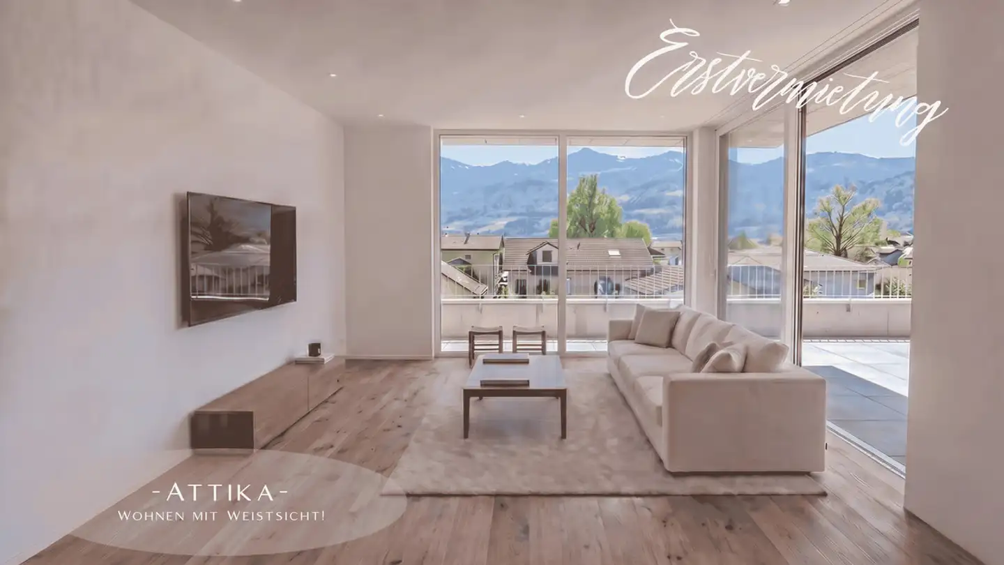 Penthouse mieten - St. Gallerstrasse 47, 8856 Tuggen
