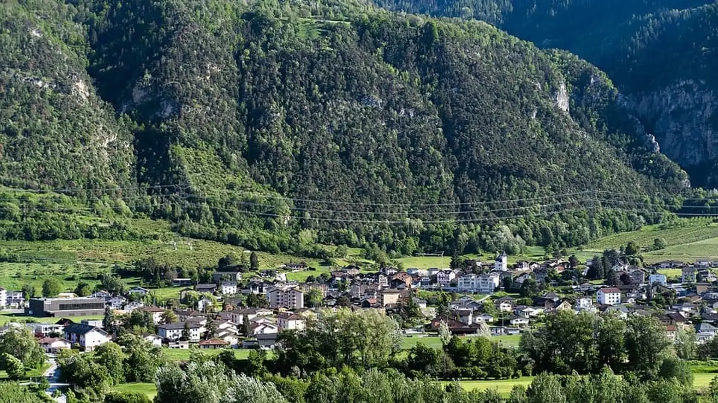 Constructible plot for sale - 3979 Grône