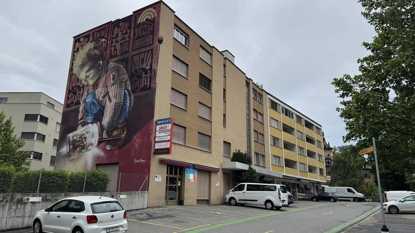 Place de parking extérieure à louer - Sägenstrasse 10, 7000 Chur