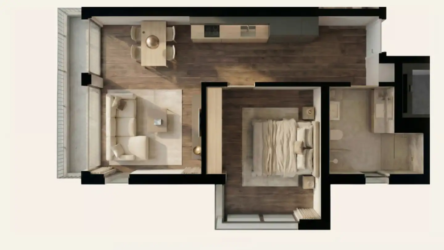 Wohnung mieten - St. Gallerstrasse 47, 8856 Tuggen - Foto 3