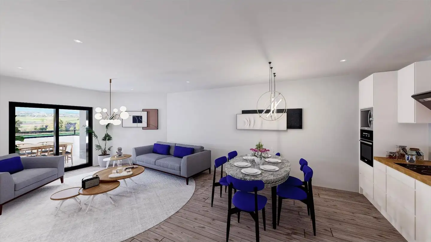 Apartment for rent - Route De Belmont 2, 1741 Cottens FR - Photo 3