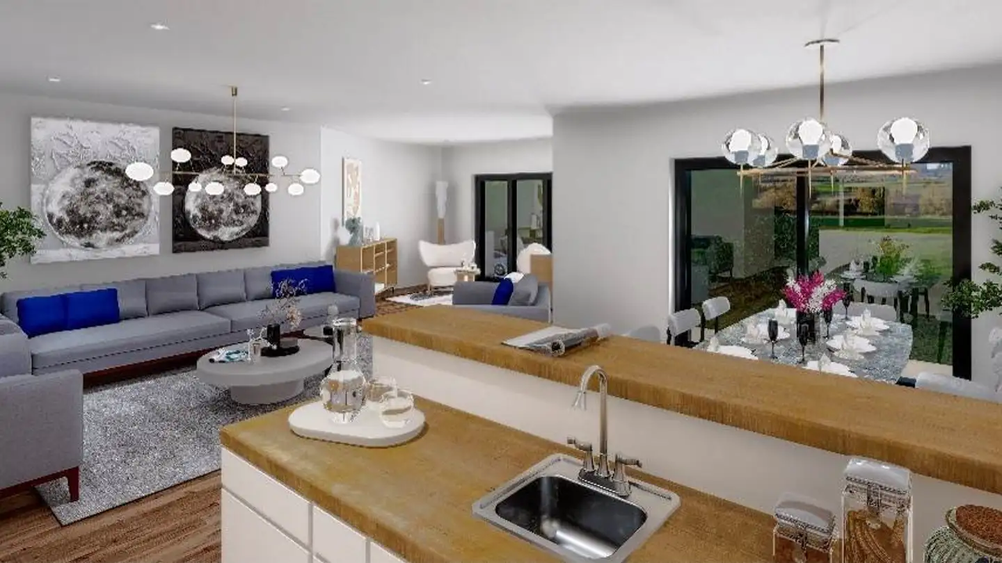 Apartment for rent - Route De Belmont 2, 1741 Cottens FR - Photo 4