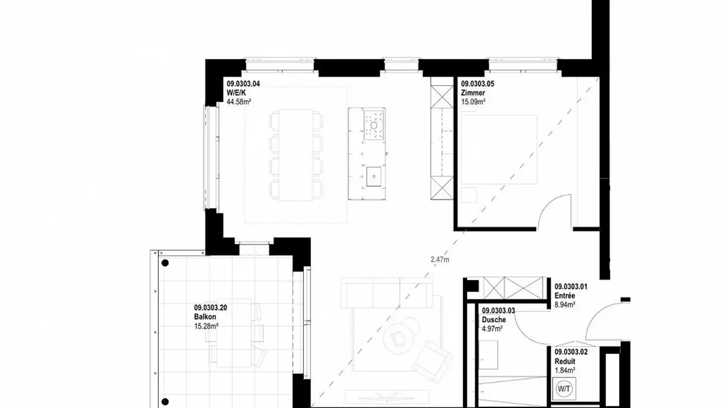 Apartment for rent - Lorzenparkstrasse 9, 6330 Cham - Photo 3
