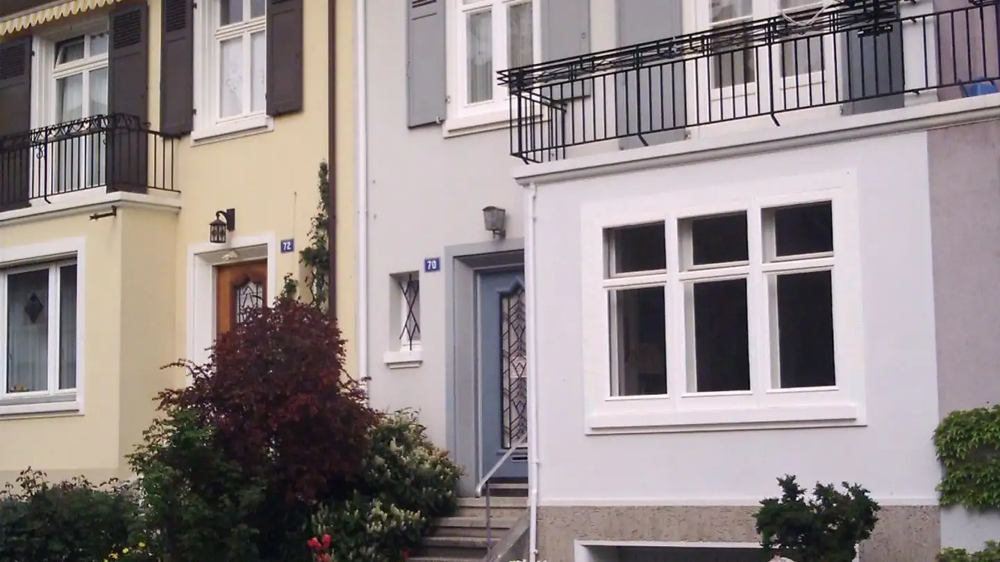 Row house for rent - Glaserbergstrasse 70, 4056 Basel