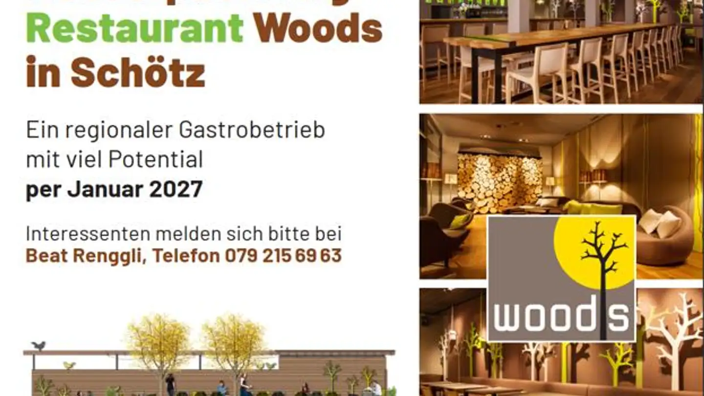 Restaurant à louer - Luzernerstrasse 9, 6247 Schötz