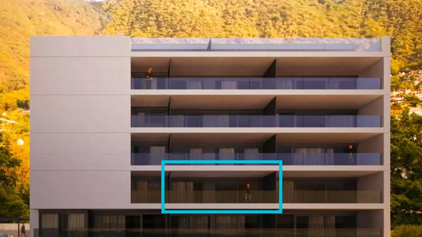 Wohnung kaufen - Via Mezzaro 17, 6648 Minusio