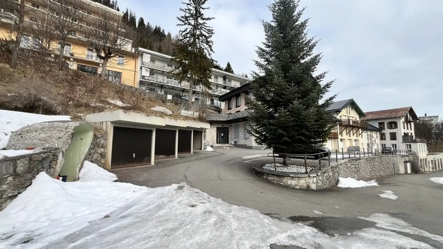 Garage singolo in affitto - Route du Chamossaire 8, 1854 Leysin