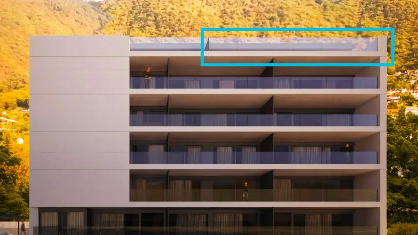 Attico in vendita - Via Mezzaro 17, 6648 Minusio