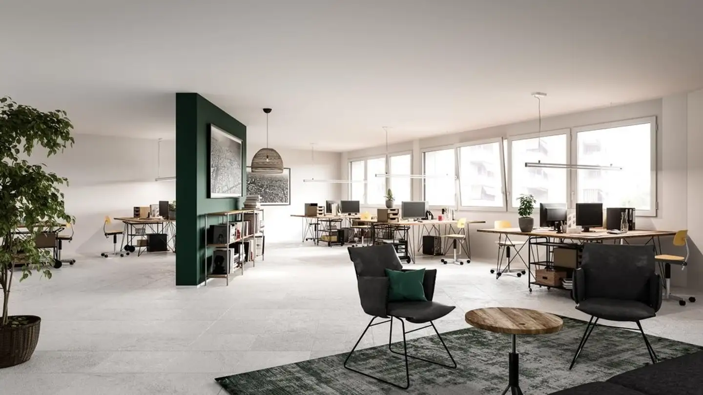 Bureau à louer - Via Geretta 18, 6900 Paradiso