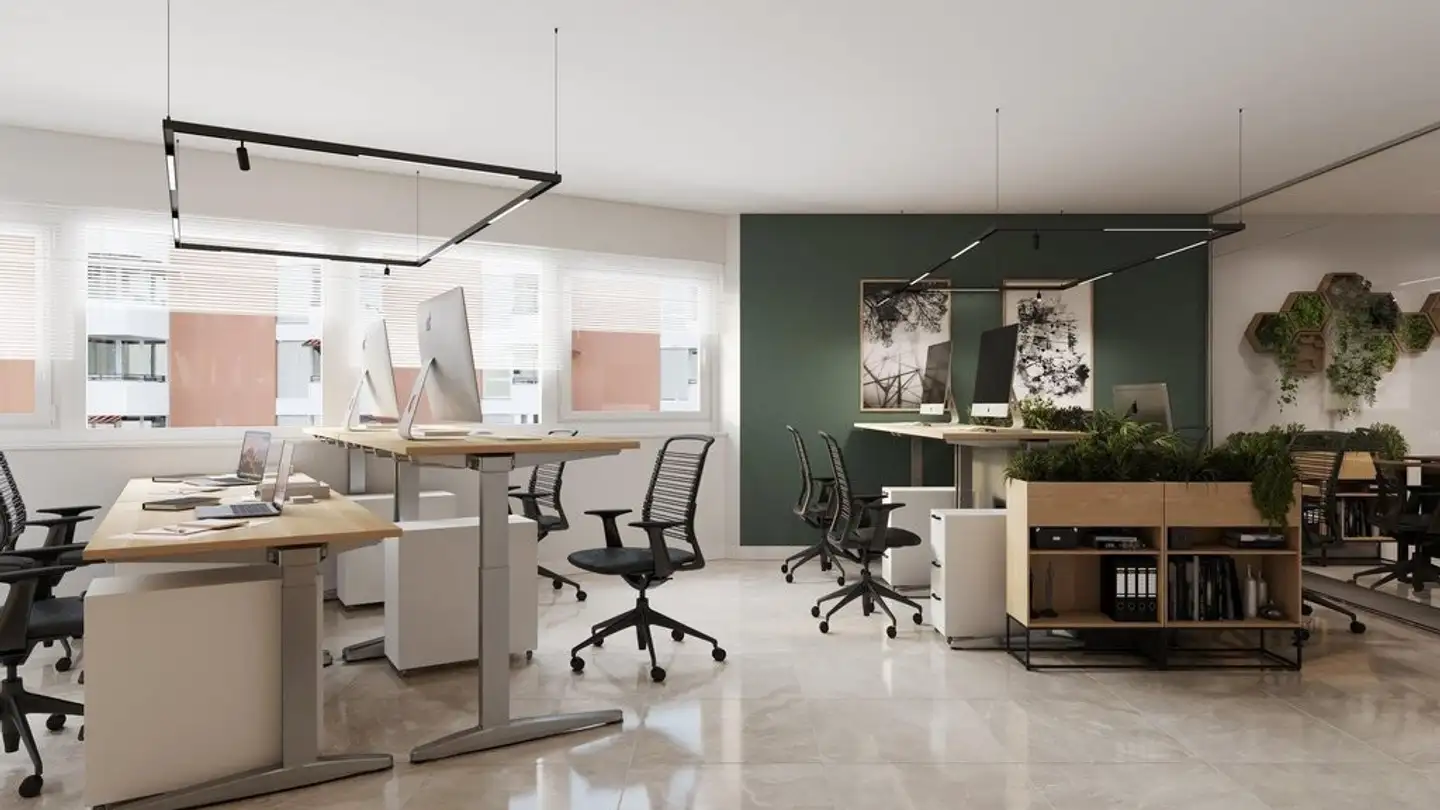 Bureau à louer - Via Geretta 18, 6900 Paradiso - Photo 2