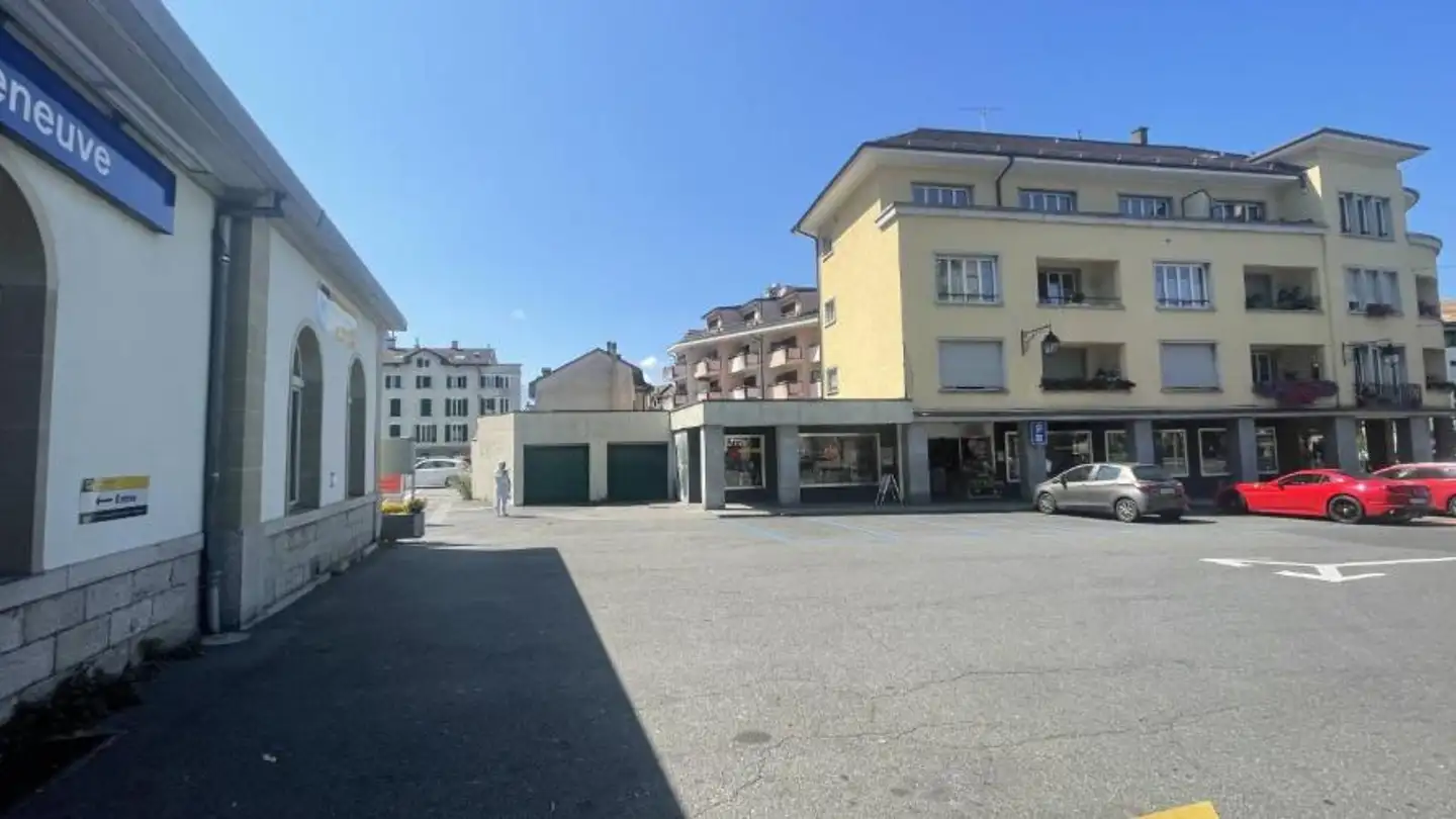 Mischgenutztes Gebäude mieten - Place De La Gare 1, 1844 Villeneuve VD