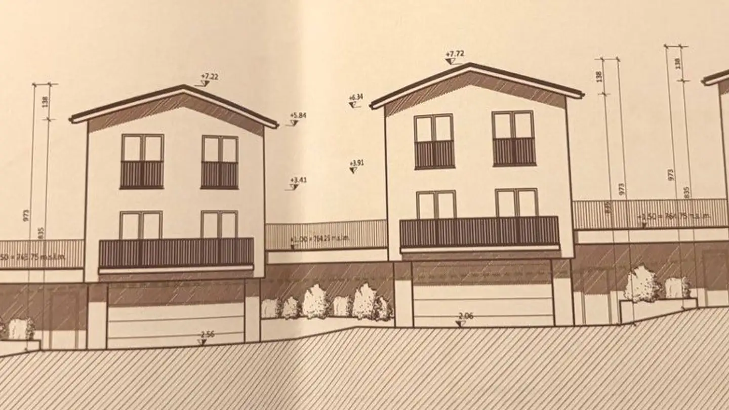 Terrain constructible à vendre - Via Salita 3, 6959 Maglio di Colla