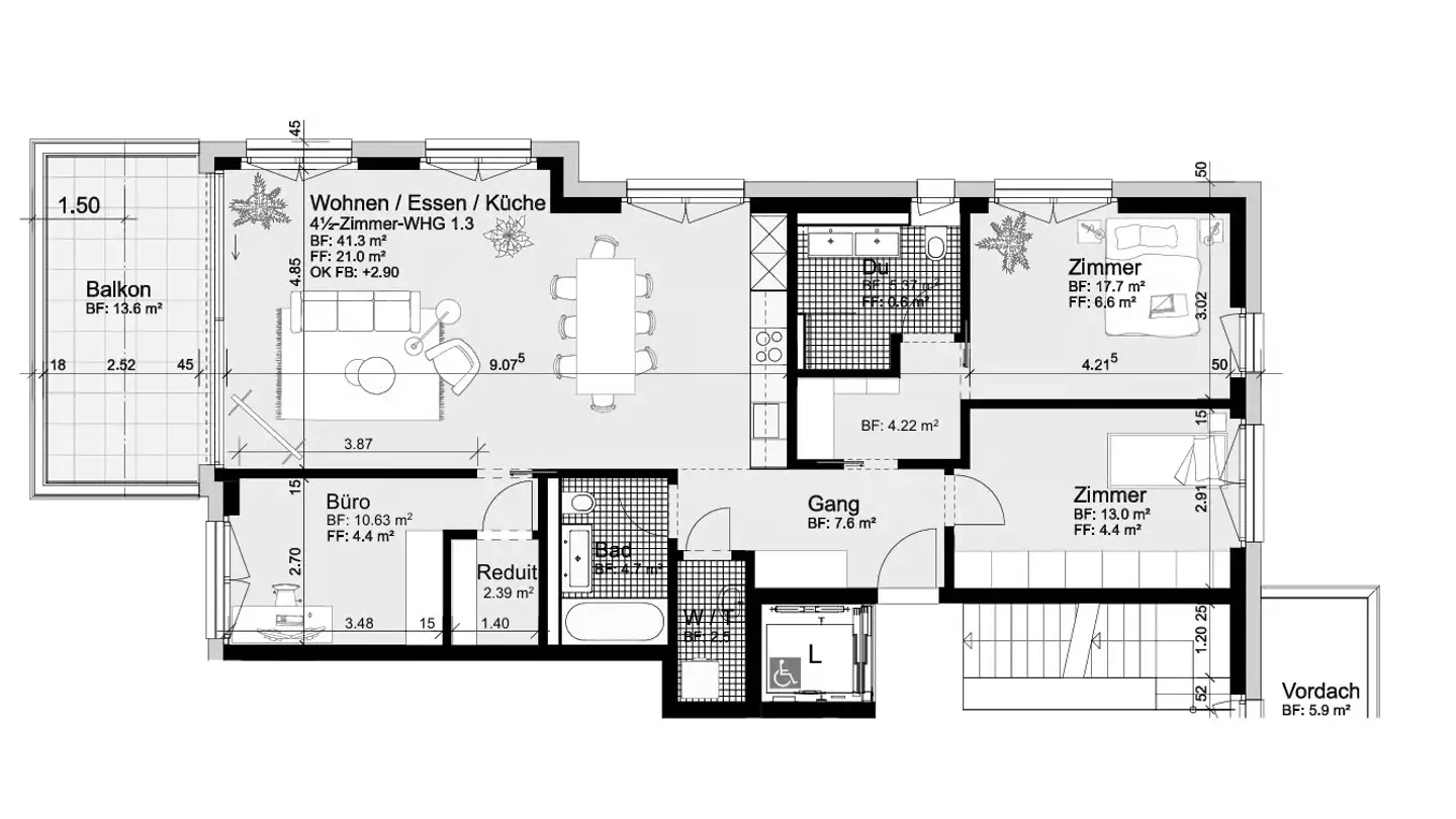 Apartment for sale - Bahnhofstrasse 49, 8965 Berikon - Photo 4