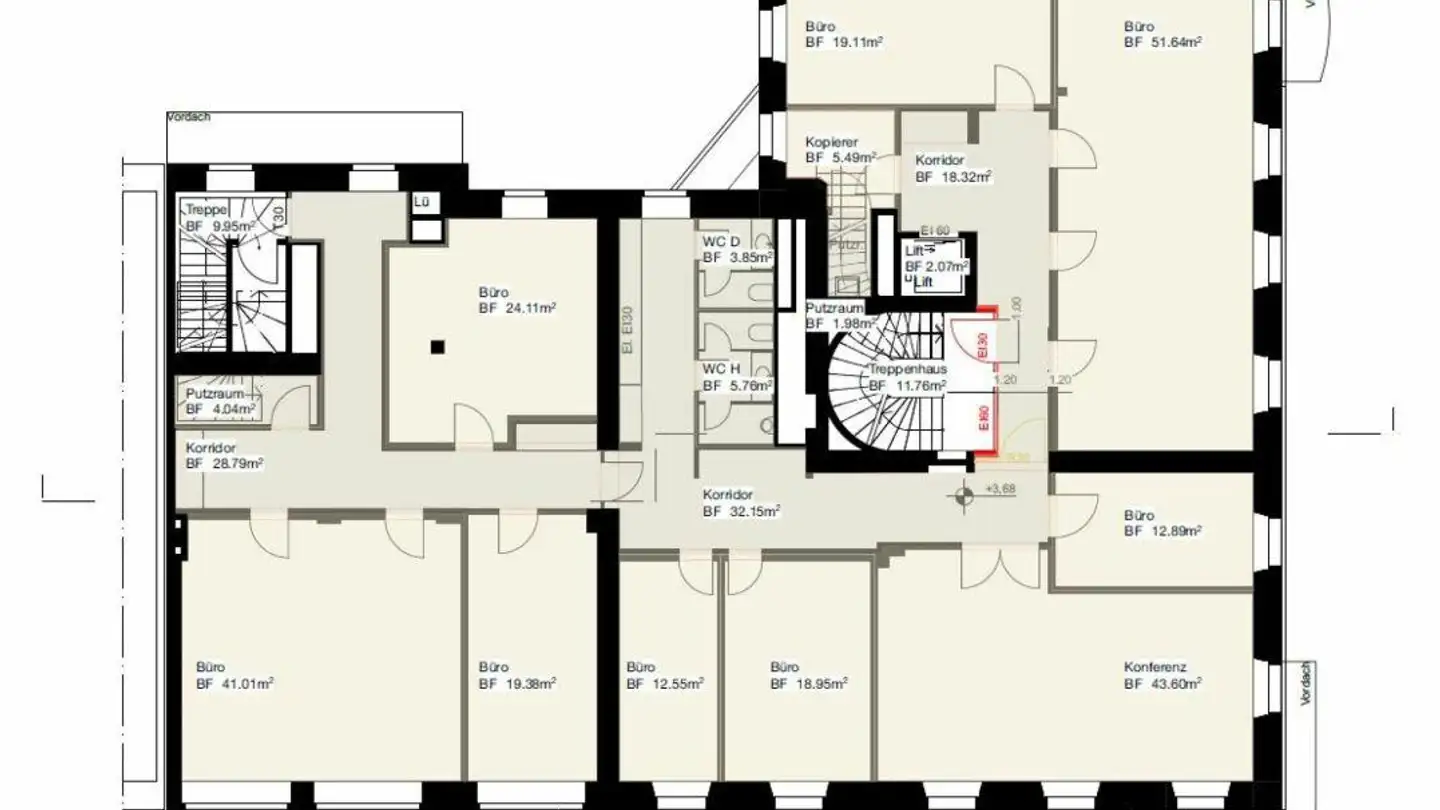 Spazio ufficio in affitto - Schützengasse 16, 8001 Zürich