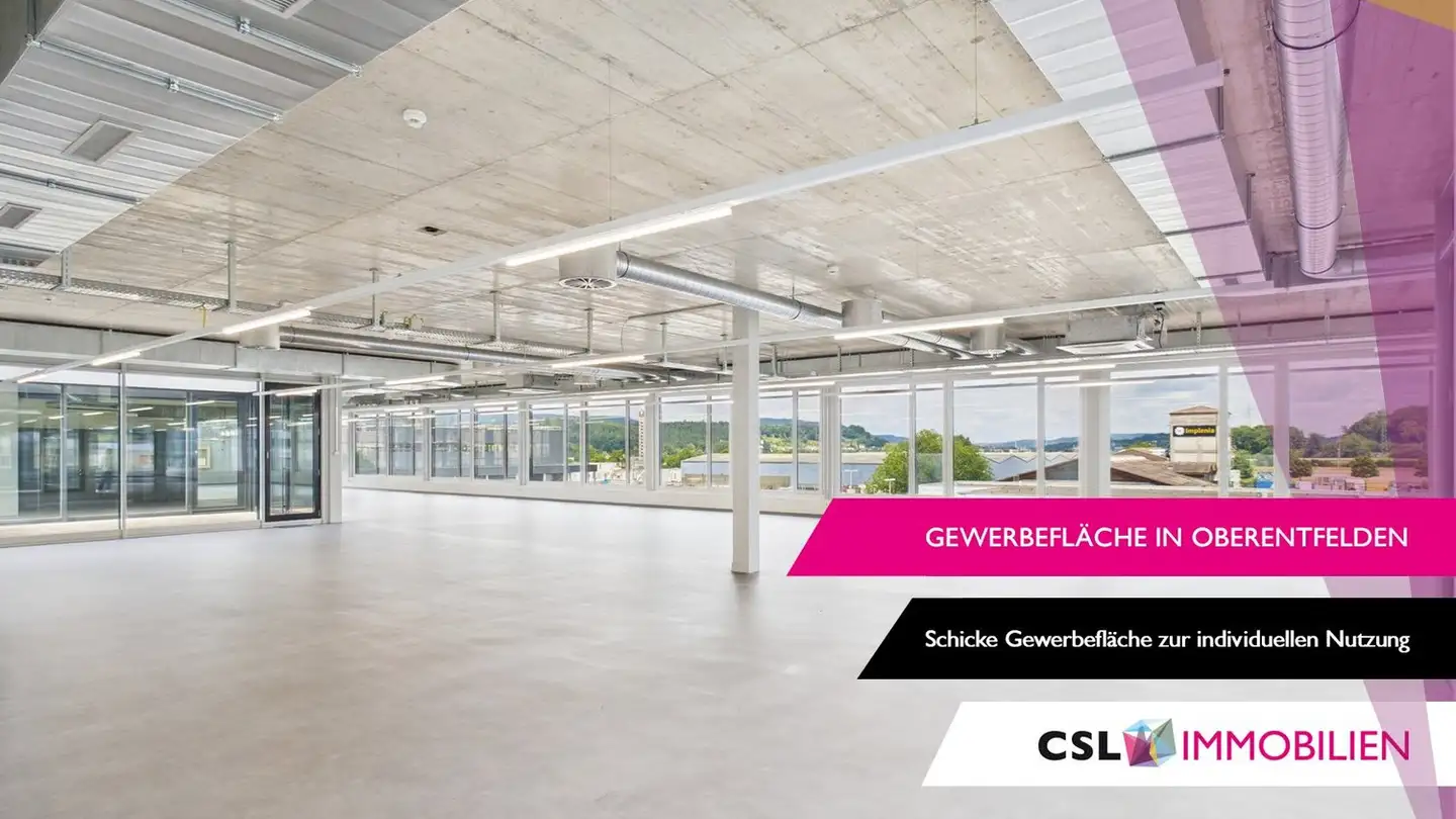 Gewerbe mieten - Feldstrasse 1, 5036 Oberentfelden