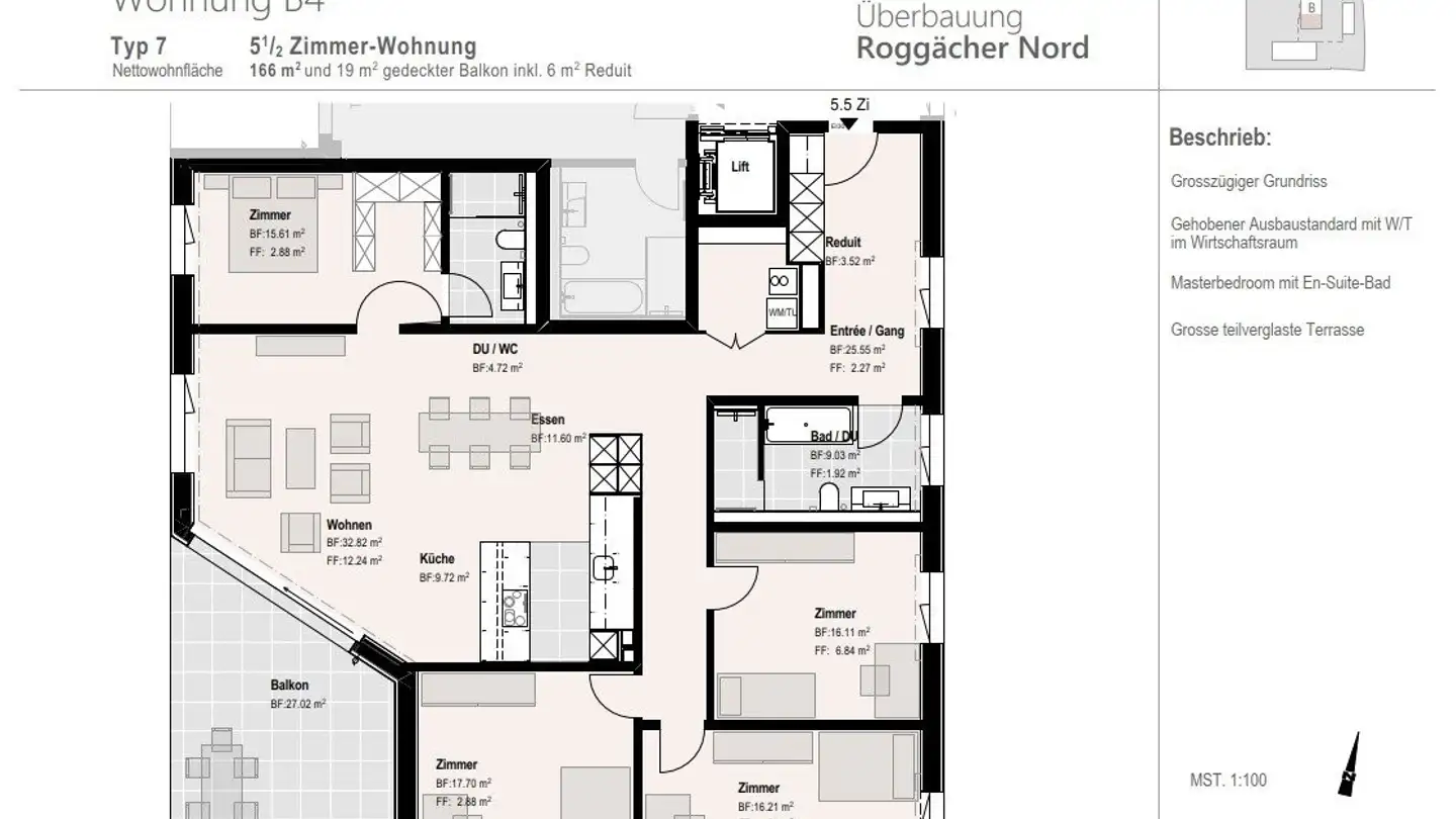 Wohnung mieten - Roggächerweg 5, 5642 Mühlau - Foto 3