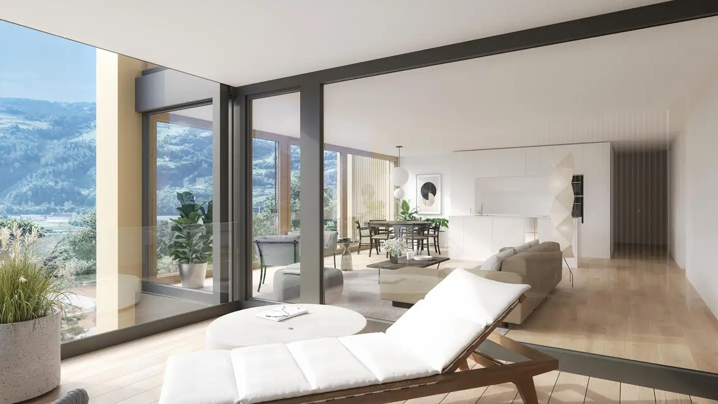 Appartement à louer - Domleschgerstrasse 59, 7415 Rodels