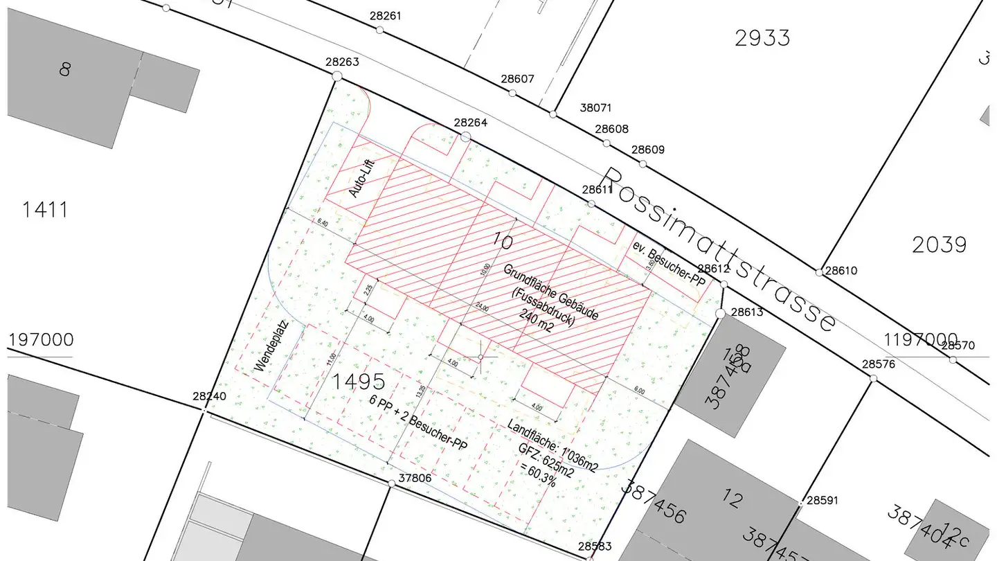 Bauland kaufen - Rossimattstrasse 10, 3074 Muri b. Bern