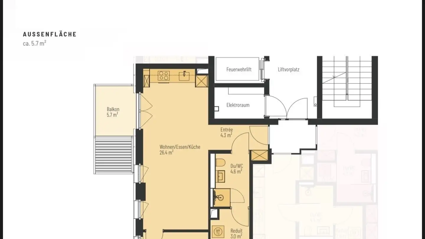 Apartment for rent - Am Stadtrand 43, 8600 Dübendorf - Photo 3