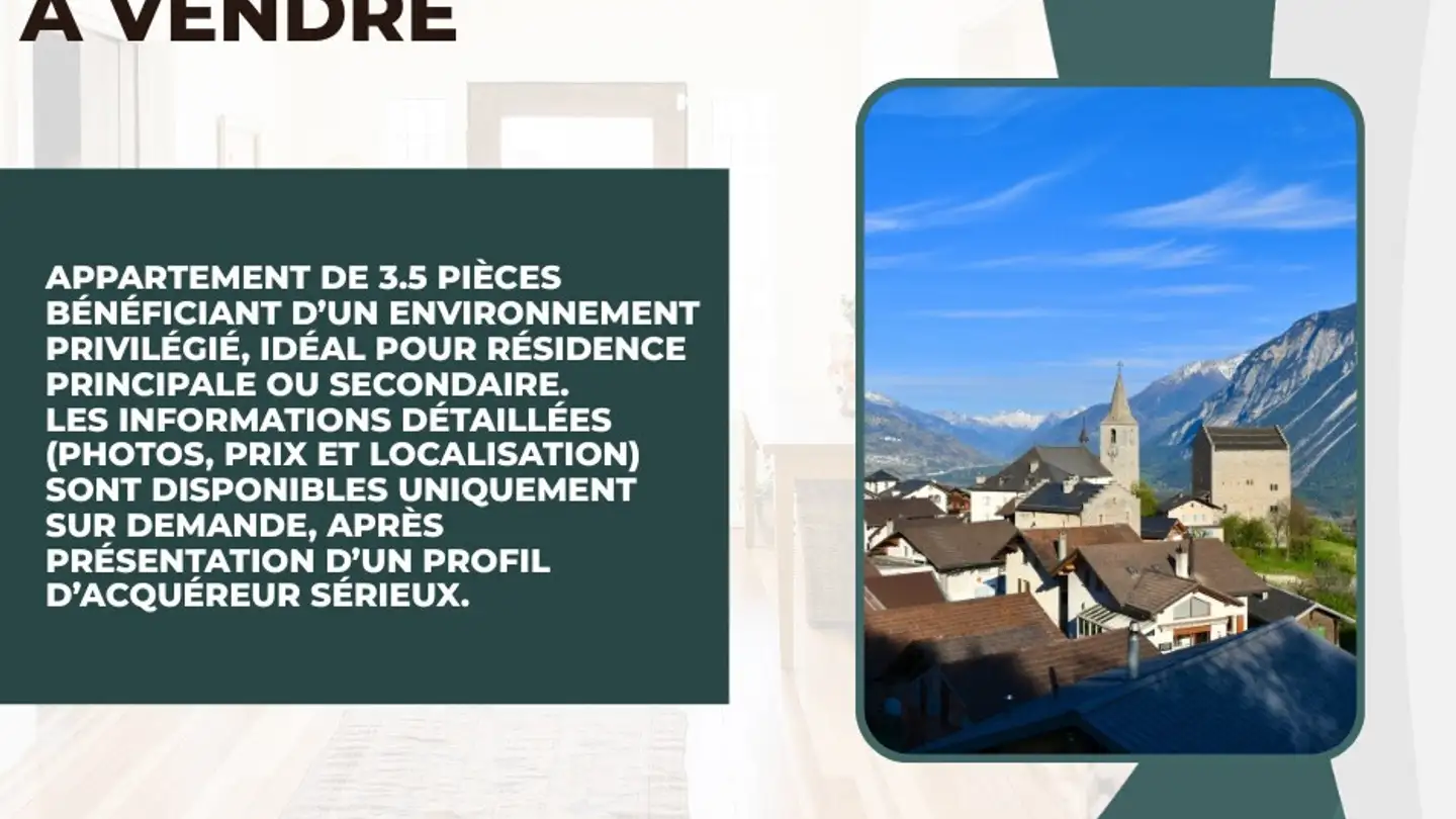 Wohnung kaufen - 3973 Venthône