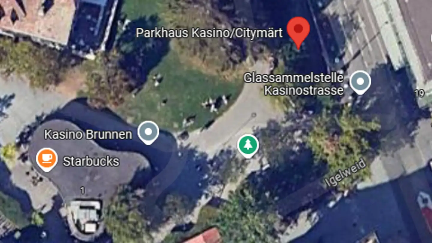 Place de parking souterraine à louer - Kasinostrasse, 5000 Aarau