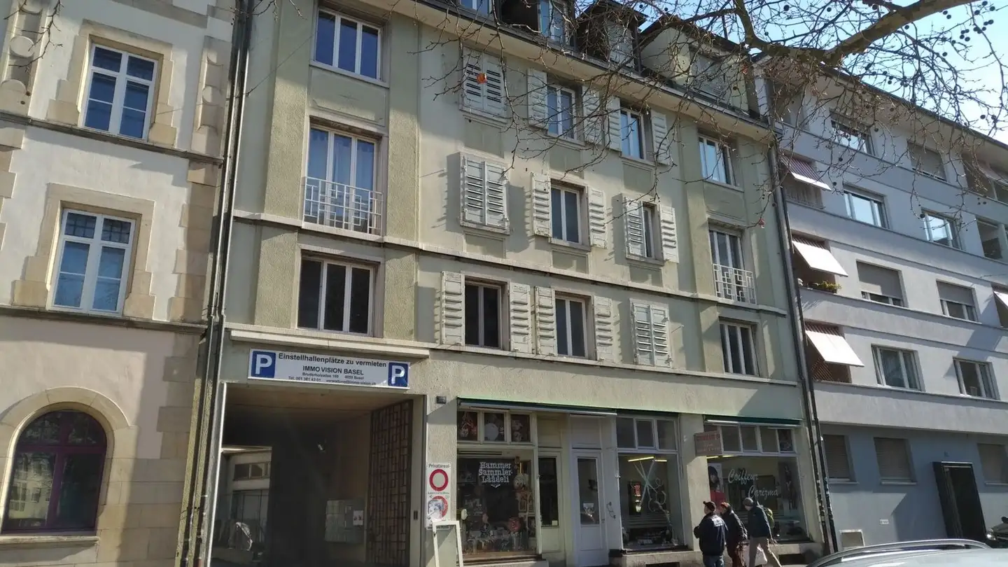 Tiefgaragenstellplatz mieten - Hammerstrasse 102, 4057 Basel