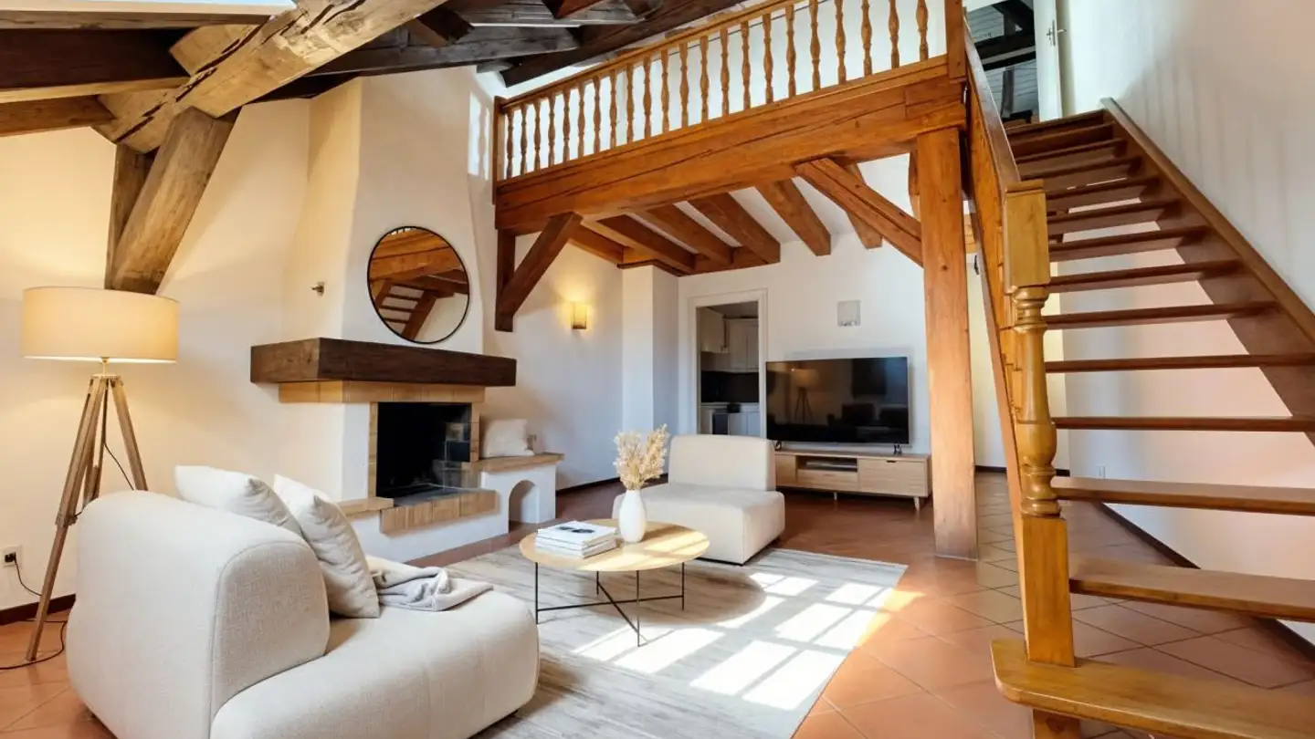 Maisonette mieten - Route De La Scie 10, 1278 La Rippe - Foto 2