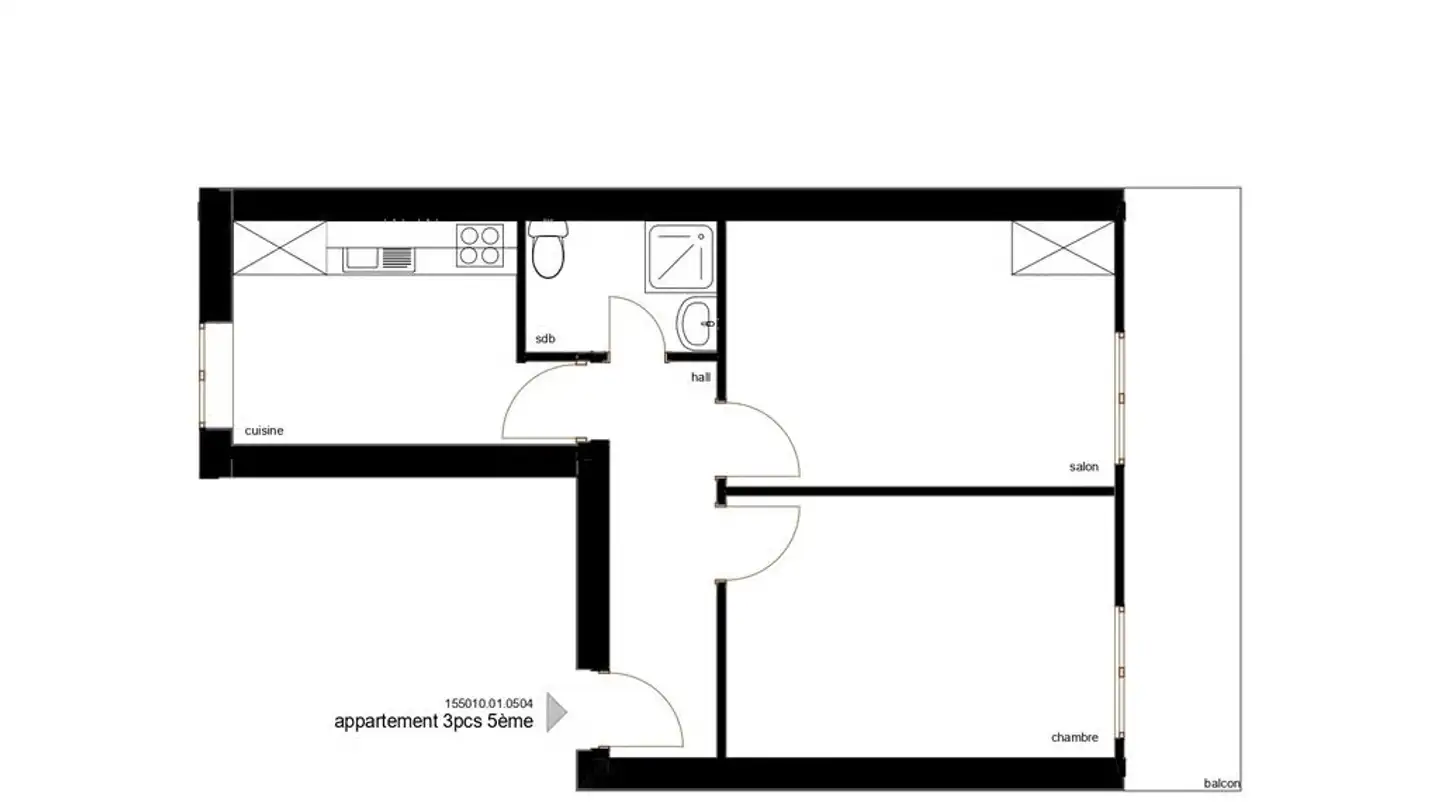 Wohnung mieten - Rue Blanche 5, 1205 Genève - Foto 2