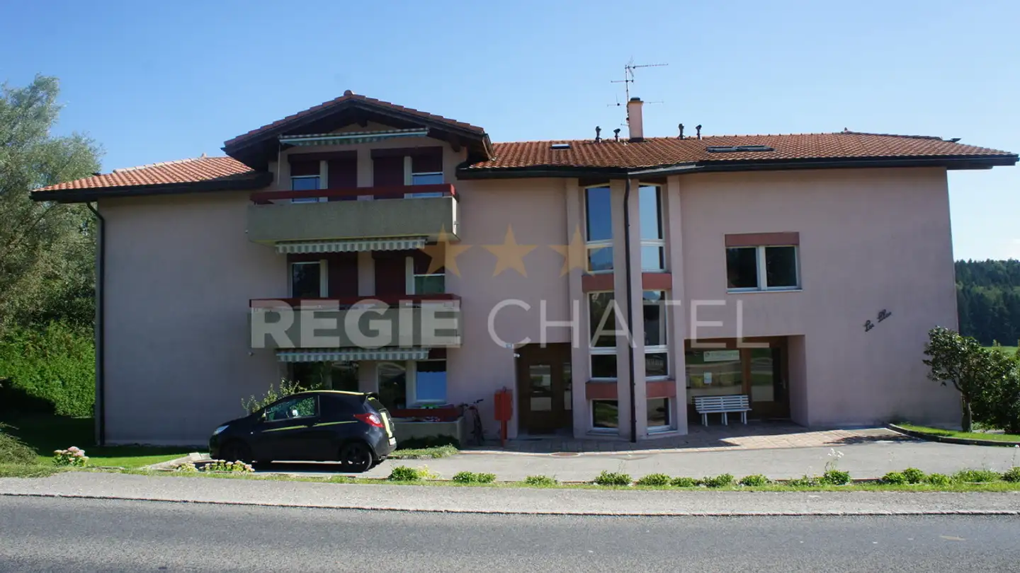 Appartamento in affitto - Route De Romont 18, 1699 Porsel - Photo 2