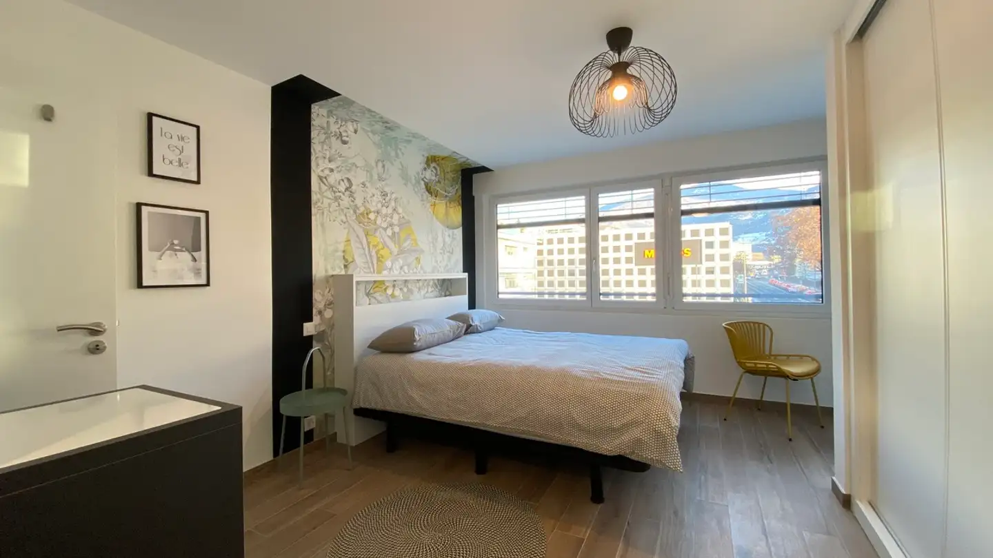 Appartement meublé à louer - Chemin Du Vieux-Canal 1, 1950 Sion