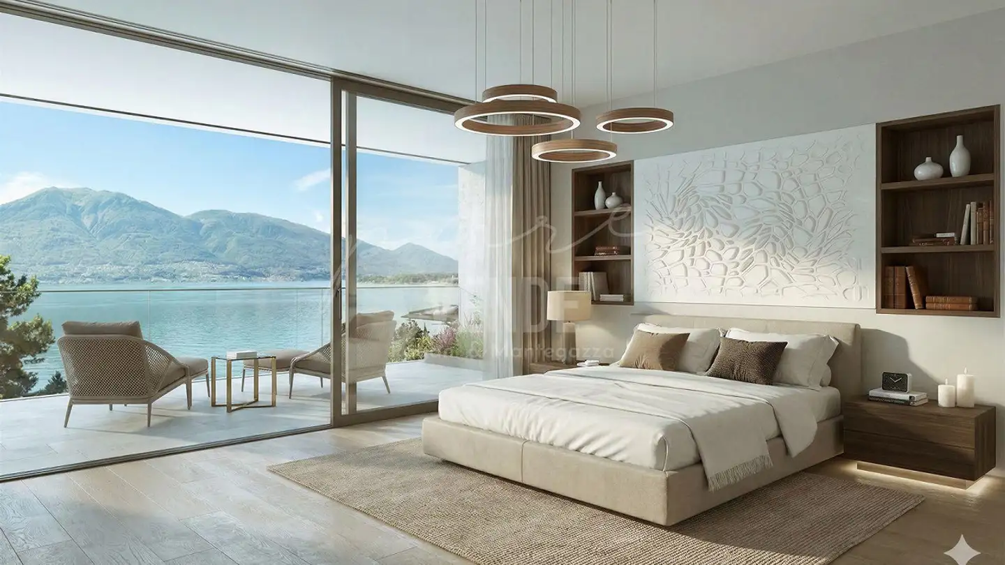 Penthouse for sale - 6648 Minusio