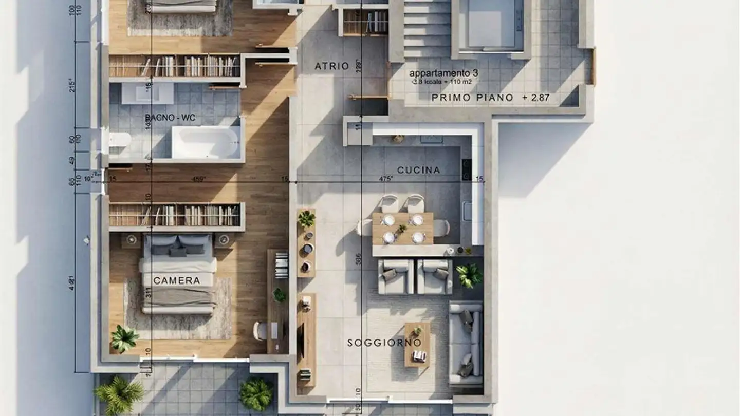 Wohnung kaufen - 6949 Comano - Foto 2