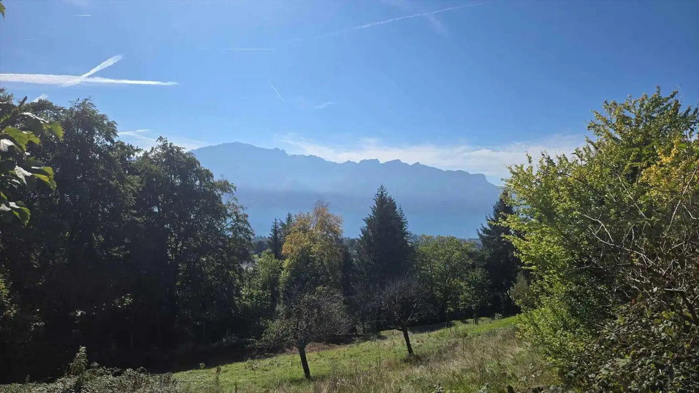 Constructible plot for sale - 1807 Blonay