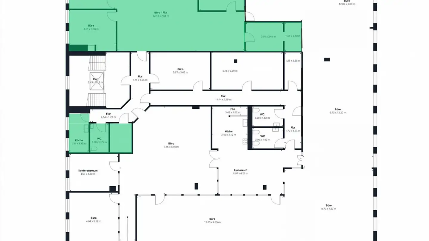 Spazio ufficio in affitto - Fürstenlandstrasse 17, 9000 St. Gallen - Foto 2