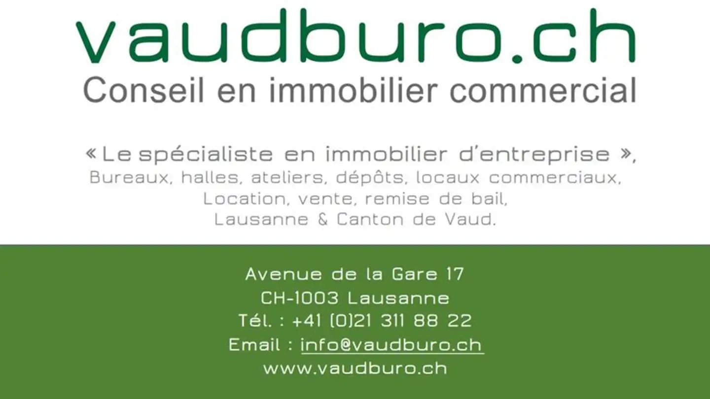 Bureau à louer - Boulevard De L'arc-En-Ciel 36, 1030 Bussigny
