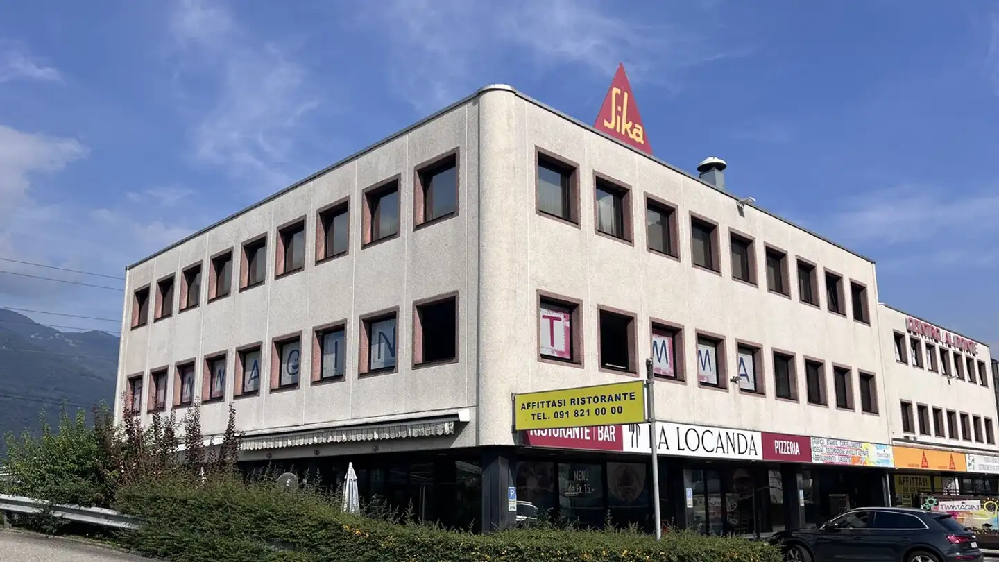 Gewerbe mieten - Via San Gottardo 46, 6593 Cadenazzo
