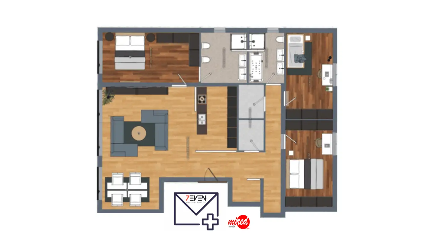 Appartamento in vendita - Via Genzana 4, 6900 Massagno - Photo 3