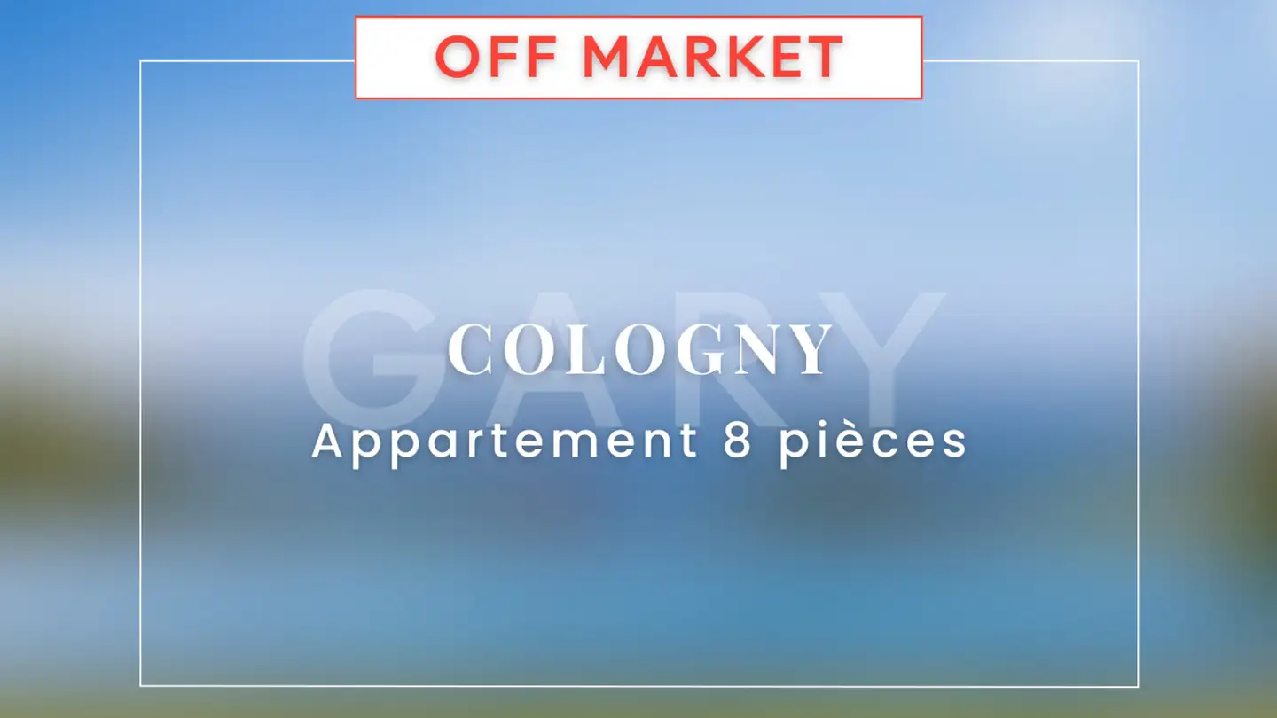 Apartment for sale - 1223 Cologny