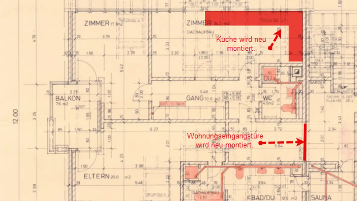Attique à louer - Wintenbergweg 2, 4436 Oberdorf BL - Photo 3