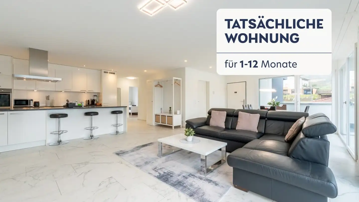 Möblierte Wohnung mieten - Schollrain 10, 5745 Safenwil