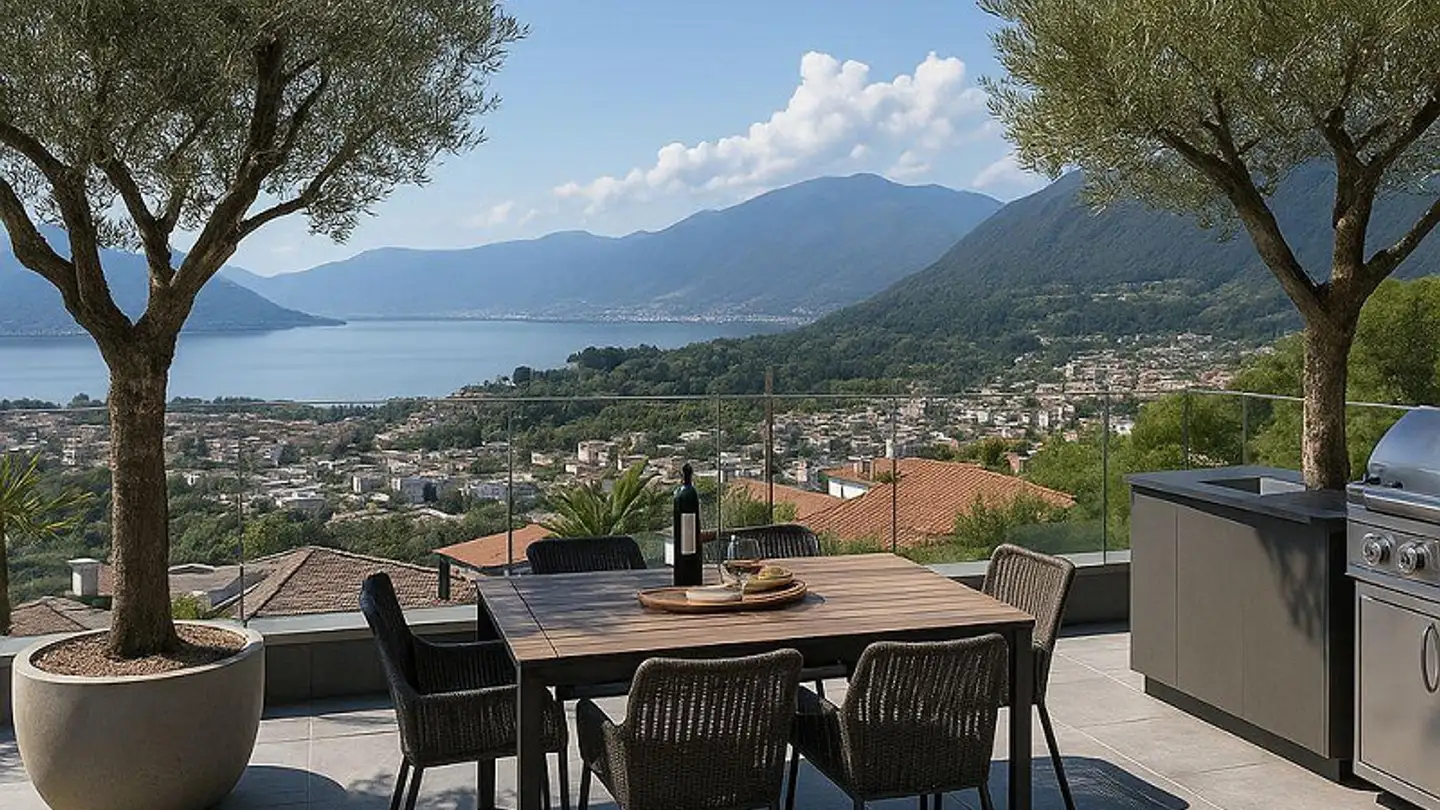 Attico in vendita - Via Del Tiglio 36, 6605 Locarno