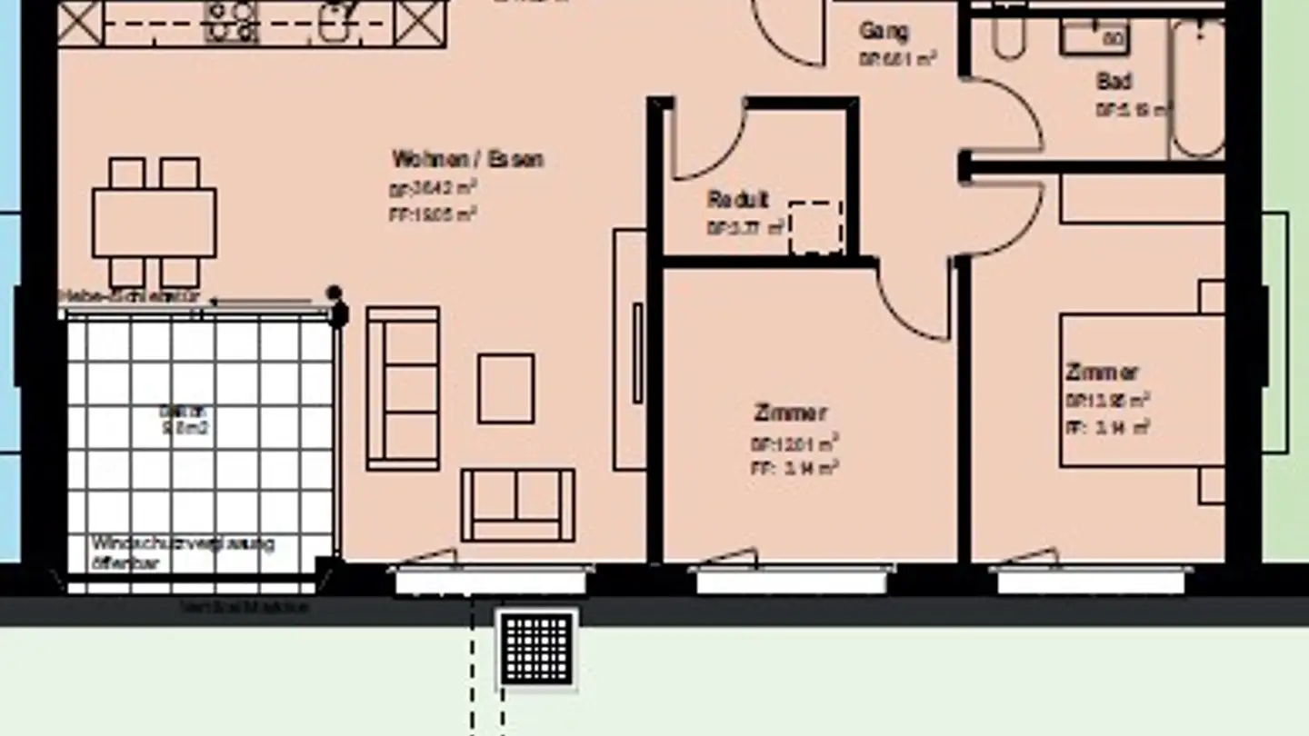 Appartement à louer - Hauptstrasse 96, 4441 Thürnen - Photo 4