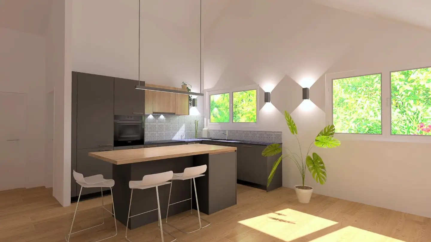 Attic flat for sale - 1183 Bursins