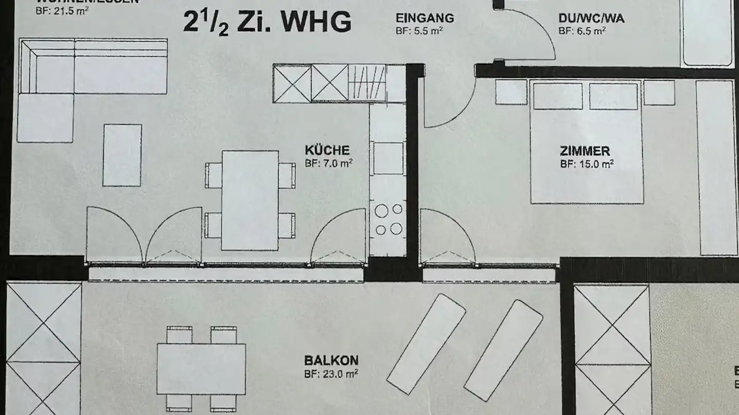 Wohnung mieten - Schachenstrasse 7, 6010 Kriens - Foto 3