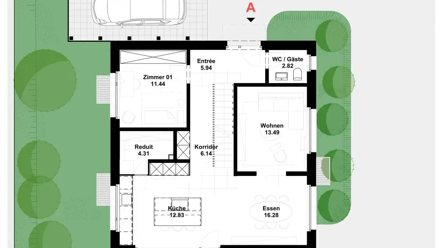 Einfamilienhaus mieten - Sägereistrasse, 8566 Neuwilen - Foto 2