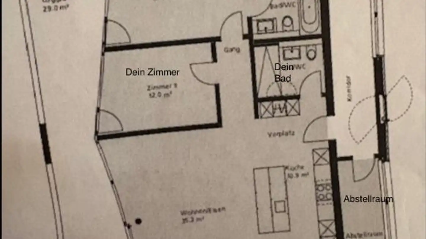 Studio in affitto - Moosstrasse 47, 8134 Adliswil